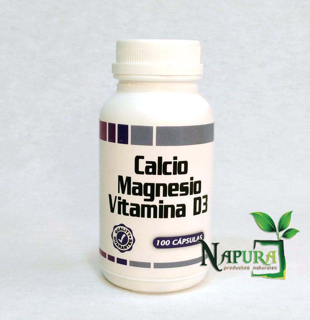 Calcio Magnesio con Vitamina D x 60 cápsulas