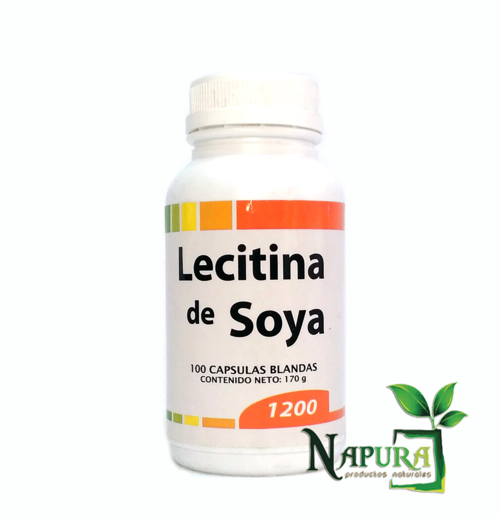 Lecitina de Soya 3 Frascos, 180 Capsulas